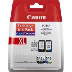 Canon PG-545XL/CL-546XL Kartuş Avantaj Paketi - Orijinal - Thumbnail