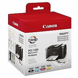 Canon PGI-1500 BKCMY (9218B005) Multipack 4lü Set Kartuş - MB2050 / MB2350