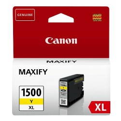 Canon PGI-1500XL Sarı Kartuş - Orijinal - Thumbnail