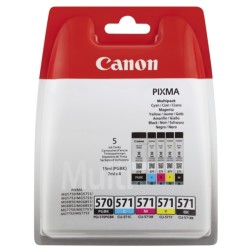 Canon PGI-570/CLI-571 Kartuş Avantaj Paketi - Orijinal - Thumbnail
