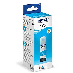Epson 103 Mavi (Cyan) Orijinal Mürekkep Şişesi