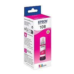 Epson 108 Kırmızı (Magenta) Orijinal Mürekkep 70 ml - C13T09C34A