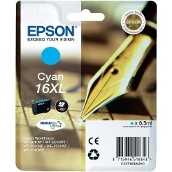 Epson - Epson 16XL-T1632-C13T16324020 Mavi Kartuş - Orijinal