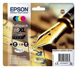 Epson 16XL-T1636-C13T16364020 Kartuş Avantaj Paketi - Orijinal - Thumbnail