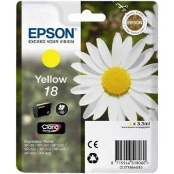 Epson - Epson 18-T1804-C13T18044020 Sarı Kartuş - Orijinal