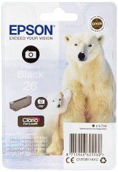 Epson - Epson 26-T2611-C13T26114020 Foto Siyah Kartuş - Orijinal