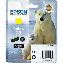 Epson - Epson 26-T2614-C13T26144020 Sarı Kartuş - Orijinal