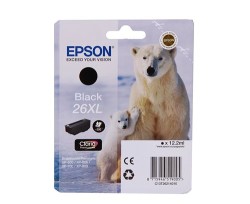 Epson 26XL-T2621-C13T26214020 Siyah Kartuş - Orijinal - Thumbnail