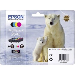 Epson - Epson 26XL-T2636-C13T26364020 Kartuş Ekonomik Seti - Orijinal