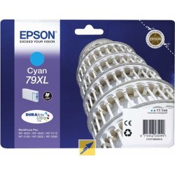 Epson - Epson 79XL-T7902-C13T79024010 Yüksek Kapasiteli Mavi Kartuş - Orijinal