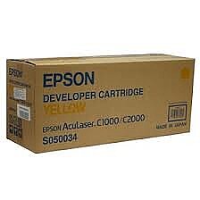 Epson C13S050034 C1000/C2000 Sarı Orijinal Toner