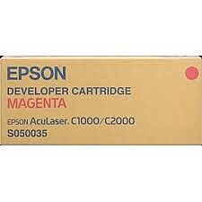 Epson C13S050035 C1000/C2000 Kırmızı Orijinal Toner - 1