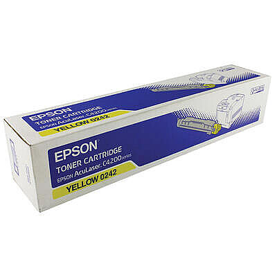 Epson C13S050242 Sarı Orijinal Toner - C4200 - 1