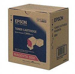 Epson C13S050591 Kırmızı Orijinal Toner - C3900 / CX37 - 1
