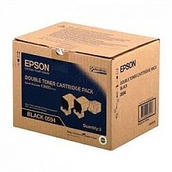 Epson C13S050594 2li Paket Siyah Orijinal Toner - C3900 / CX37 - 1