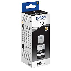 Epson C13T03P14A (110) Siyah Orijinal Mürekkep Kartuş | EcoTank M3180, M3170, M2140, M1100