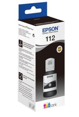Epson C13T06C14A (112) Siyah Orjinal Mürekkep Kartuş - 1