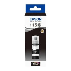 Epson C13T07C14A (115) Siyah Orjinal Mürekkep Kartuşu - L8160