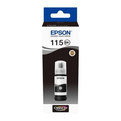 Epson C13T07C14A (115) Siyah Orjinal Mürekkep Kartuşu - L8160 - 1