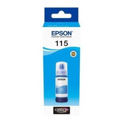 Epson C13T07D24A (115) Mavi Orjinal Mürekkep Kartuşu - L8160 - 1