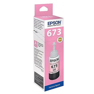 Epson C13T67364A (T6736) Açık Kırmızı (Light Magenta) Orijinal Mürekkep Kartuş - 1