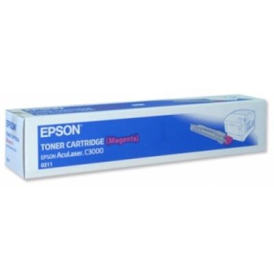 Epson C3000-C13S050211 Kırmızı Toner - Orijinal