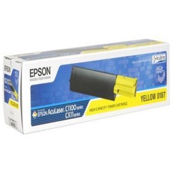 Epson CX-11/C13S050187 Yüksek Kapasiteli Sarı Toner - Orijinal - Thumbnail