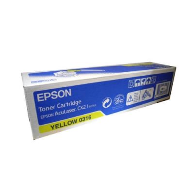 Epson CX-21/C13S050316 Sarı Toner - Orijinal
