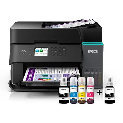 Epson EcoTank L6370 Wi-Fi ADF Otomatik Çift Taraflı Renkli Tanklı Yazıcı (C11CL43405) - 1