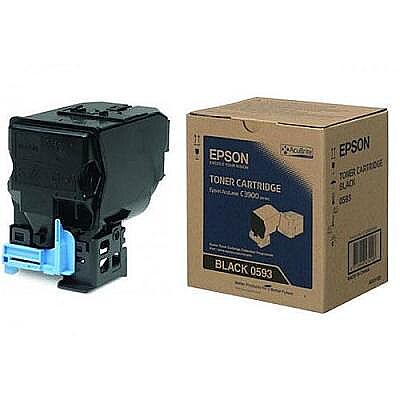 Epson S050593 C3900, CX37 Siyah Orijinal Toner - 1