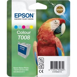 Epson - Epson T008-C13T00840120 Renkli Kartuş - Orijinal