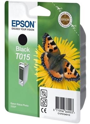 Epson T015-C13T01540120 Siyah Kartuş - Orijinal