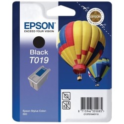 Epson T019-C13T01940120 Siyah Kartuş - Orijinal - Thumbnail