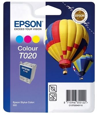 Epson T020-C13T02040120 Renkli Kartuş - Orijinal