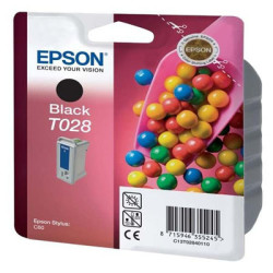 Epson T028-C13T02840120 Siyah Kartuş - Orijinal - Thumbnail