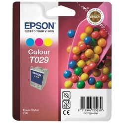 Epson T029-C13T02940120 Renkli Kartuş - Orijinal - Thumbnail