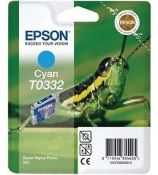 Epson - Epson T0332-C13T03324020 Mavi Kartuş - Orijinal