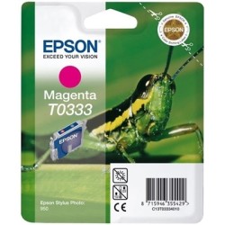 Epson T0333-C13T03334020 Kırmızı Kartuş - Orijinal - Thumbnail