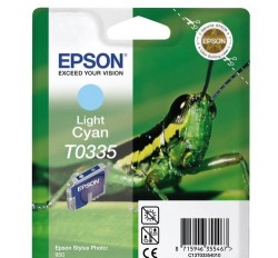 Epson - Epson T0335-C13T03354020 Açık Mavi Kartuş - Orijinal