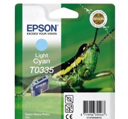Epson T0335-C13T03354020 Açık Mavi Kartuş - Orijinal - Thumbnail