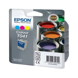 Epson - Epson T041-C13T04104020 Renkli Kartuş - Orijinal