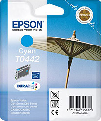 Epson - Epson T0442-C13T04424020 Mavi Kartuş - Orijinal