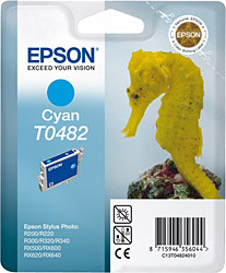Epson T0482-C13T04824020 Mavi Kartuş - Orijinal - Thumbnail