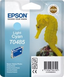 Epson - Epson T0485-C13T04854020 Açık Mavi Kartuş - Orijinal