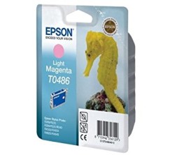 Epson - Epson T0486-C13T04864020 Açık Kırmızı Kartuş - Orijinal