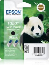 Epson T0501-C13T05014020 Siyah Kartuş - Orijinal - Thumbnail
