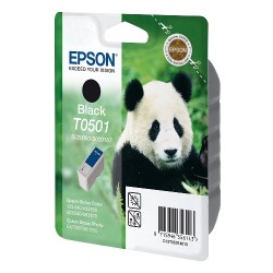 Epson - Epson T0501-C13T05014220 Siyah Kartuş 2′li Paket - Orijinal