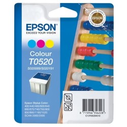 Epson - Epson T0520-C13T05204020 Renkli Kartuş - Orijinal