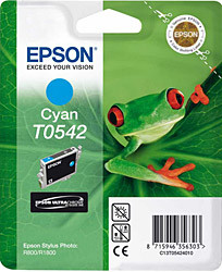Epson T0542-C13T05424020 Mavi Kartuş - Orijinal - Thumbnail