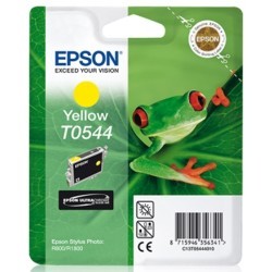 Epson T0544-C13T05444020 Sarı Kartuş - Orijinal - Thumbnail